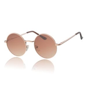 bruine john lennon zonnebril