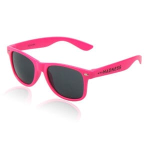 roze wayfarer zonnebril