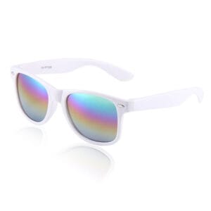 witte wayfarer zonnebril kopen