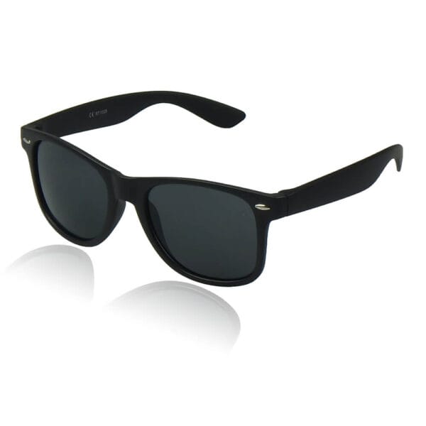 zwarte wayfarer zonnebril